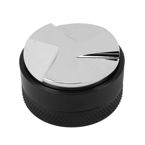 Kaffeeverteiler, Edelstahl -Espresso -Verteilungswerkzeug, Kaffee -Leveler -Werkzeug, schwarz (58 mm) von Beufee