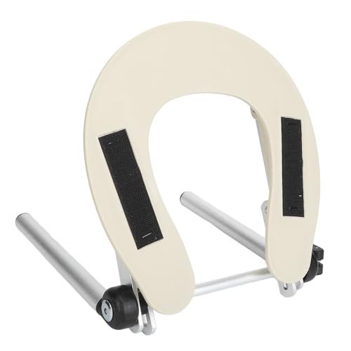 Massage Kopfstütze für Bett, Massage Gesichts Cradle Einstellen Angle Hohlmitte Aluminium -Gesichtsraumhalter für Massage Tisch von Beufee