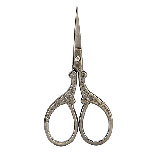 Nähen Stickerei Schere, 2 Stück Retro Vintage Detail Scheren Craft ing Threading Schere Näh zubehör (Bronze) von Beufee