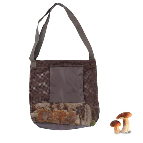 Obstpflücktasche, Große Kapazität Faltbare Obstfrucht Picking Bag Pilz Jagd Futter Aufbewahrungstasche Pilz Futtertasche Netzfutterbeutel Picking Tasche Einkaufstasche Für Camping Reisen Wandern von Beufee