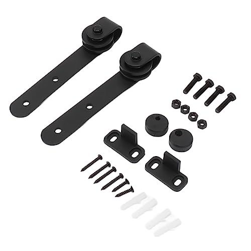 Scheunentür -Hardware -Kit, schieben Sie Scheunentür -Track reibungslos und leise für den Kleiderschrank -TV -Ständer Scheunentür -Hardware -Kit, schieben Sie Scheunentür -Track reibungslos und leise für den Kleiderschrank -TV -Ständer von Beufee