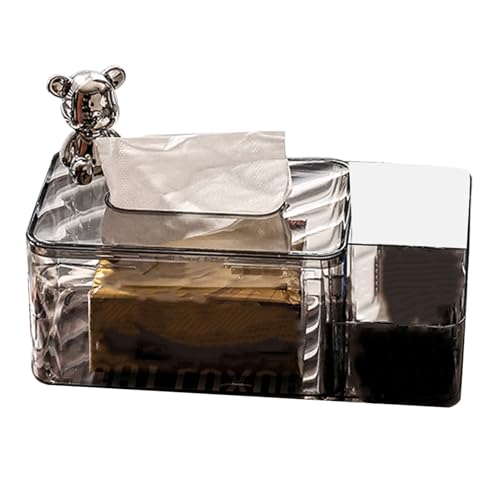 Tissue Box Cover, Flying Rock Tissue Box mit Aufbewahrung Servietten -Spender -Containerhalter für Home Office Decoration von Beufee