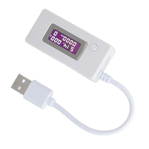 USB C Tester Leistungsmesser, Digitalmultimeter Typ C Spannungs- Und Stromtester Messgerät USB-Kabel Ladegerät Detektor USB Kabel Tester Für Telefon USB C Tester Leistungsmesser, Digitalmultimeter Typ C Spannungs- Und Stromtester Messgerät USB-Kabel Ladegerät Detektor USB Kabel Tester Für Telefon von Beufee
