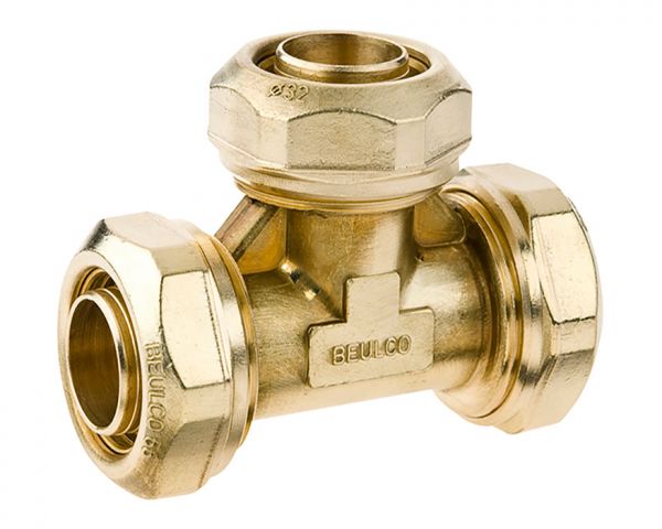 Beulco T-Stück 3/4 Zoll - 25x2,3mm - Verbindungskupplung - drei Roh... von Beulco