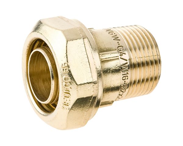 Beulco Verschraubung 3/4 Zoll AG - 25x2,3mm - Übergangsstück mit Au... von Beulco