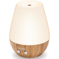 BEURER Diffuser "LA 40, feine Zerstäubung von Aroma und Düften" 0,18 l Wassertank Mit zuschaltbarem Wellnesslicht mit Farbwechsel von Beurer