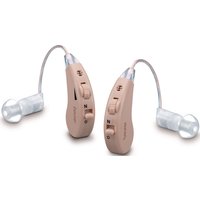 BEURER Hörverstärker "HA 55, 2er Set zur beidseitigen Versorgung, 3 Aufsätze" Wiederaufladbar mit 10 Stunden Akkulaufzeit von Beurer