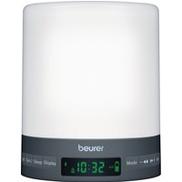 BEURER Tageslichtwecker "WL 50 Lichtwecker, simuliert den Sonnenaufgang für sanftes Aufwachen" Mit farbigem Stimmungslicht, mit Radiofunktion und optionalem Weckton von Beurer