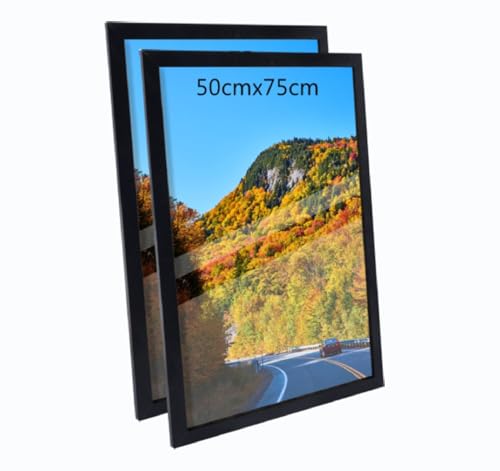 2er Set 50x75cm Bilderrahmen, MDF-Rahmen,Rahmen aus holz,Frame 50x75cm,Wand Bilderrahmen Moderner Fotorahmen,Perfekt zum Verschenken,Schwarz 2er Set 50x75cm Bilderrahmen, MDF-Rahmen,Rahmen aus holz,Frame 50x75cm,Wand Bilderrahmen Moderner Fotorahmen,Perfekt zum Verschenken,Schwarz von Beutrain