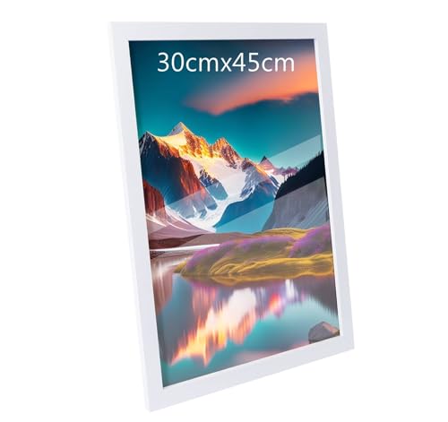 30x45cm Bilderrahmen, MDF-Rahmen,Rahmen aus holz,Frame 30x45cm,Wand Bilderrahmen Moderner Fotorahmen,Perfekt zum Verschenken,Weiß 30x45cm Bilderrahmen, MDF-Rahmen,Rahmen aus holz,Frame 30x45cm,Wand Bilderrahmen Moderner Fotorahmen,Perfekt zum Verschenken,Weiß von Beutrain