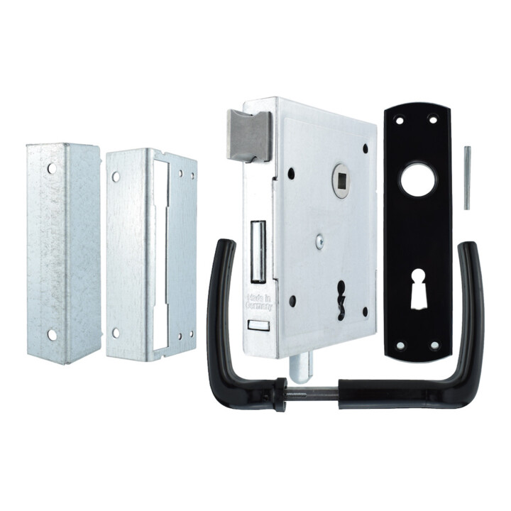B-Ware Bever Universal Kastenschloss Türschloss Kellertür 79 Bk Din L R Bb 60mm Verzinkt von Bever & Klophaus