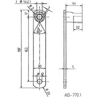 BEVER Dreikantschlüssel 770.1 für Absperrpfosten mit Dreikantschloss BEVER Dreikantschlüssel 770.1 für Absperrpfosten mit Dreikantschloss von Bever & Klophaus