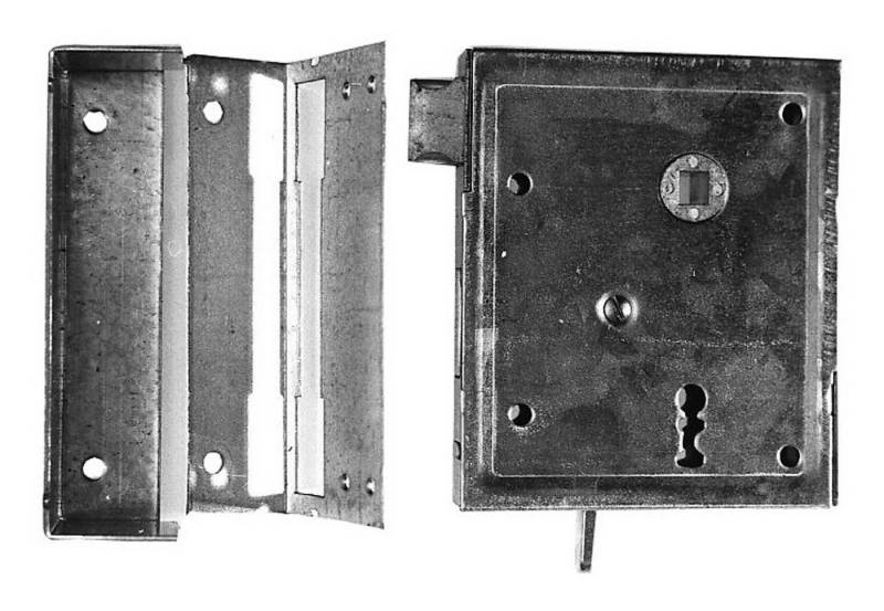 Bever & Klophaus Kastenschloss, Universal Nr.79PZ / W ohne Drücker-Garnitur Bever & Klophaus Kastenschloss, Universal Nr.79PZ / W ohne Drücker-Garnitur von Bever & Klophaus