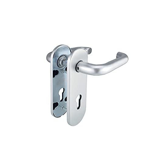 Drückergarnitur für Hörmann Novoferm PZ Leichtmetall Silber von Bever & Klophaus