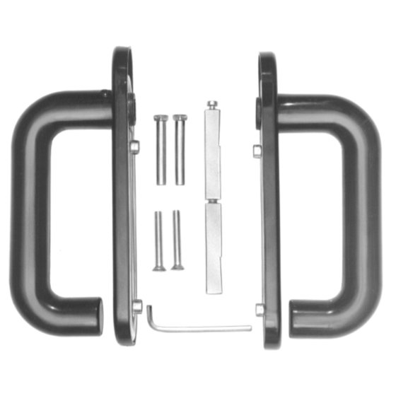 BEVER - FH-Drückergarnitur,Kurzschild,oval 82 P,Profilzylinder gelocht,9/72 von Bever