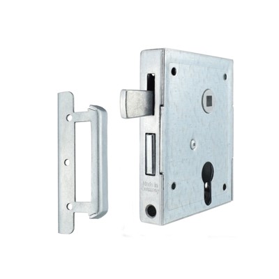 Kastenschloss-Set 89 PK,PZ55/8,D60 ausw./einw,vz, SB von Bever