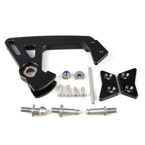 Bevinsee Short Shifter Arm Schalthebel Buchsen 6 Gang Compatible with Golf MK5 MK6 Compatible with Audi A3 S3 8P von Bevinsee