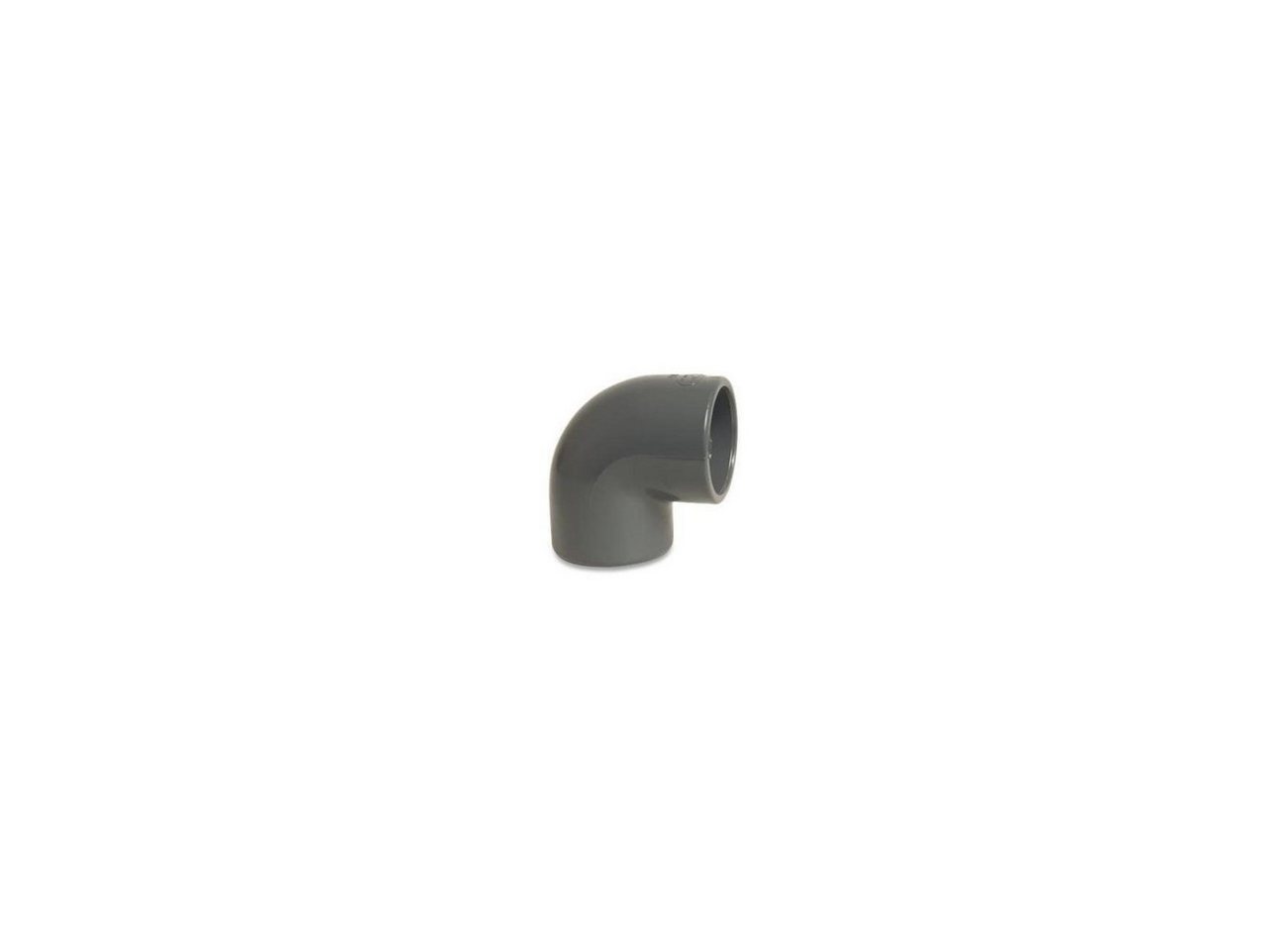 Steckfitting Bevo PVC-U Winkel 90° 63 mm Klebemuffe 16bar Gr 11 von Bevo