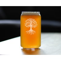 Baum Des Lebens - Bier Kann Pint Glas Süße Familie Themen Geschenke Und Dekor 16 Unzen von BevveeCo