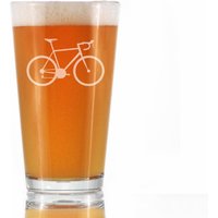 Fahrrad - Pint Glas Für Bier Einzigartiges Fahrrad-Thema Dekor Und Geschenke Radfahrer, Die Das Lieben 16 Oz Gläser von BevveeCo