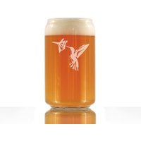 Kolibri - Bierdose Pint Glas Vogel Themen Geschenke Und Dekor Für Vogelbeobachter Gärtner 16 Oz von BevveeCo