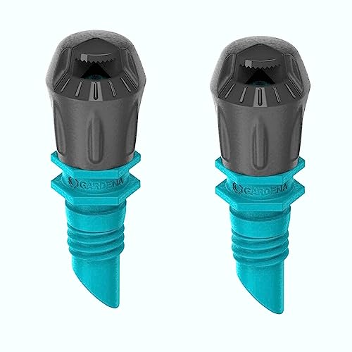 Bewässerung Gardena 90° Sprühdüse für Micro-Drip System 4,6mm (3/16") (2X 90° Sprühdüsen) von Bewässerung
