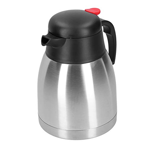 1.2L / 1.5L Kaffee-Thermokanne, Kaffee-Karaffe, Edelstahl-Thermo-Kaffee-Karaffe, Winter-Geschenke für Heißwasser-Kaffee-Saft-Tee (Vakuum-Thermoskanne 1,5 l) von Bewinner