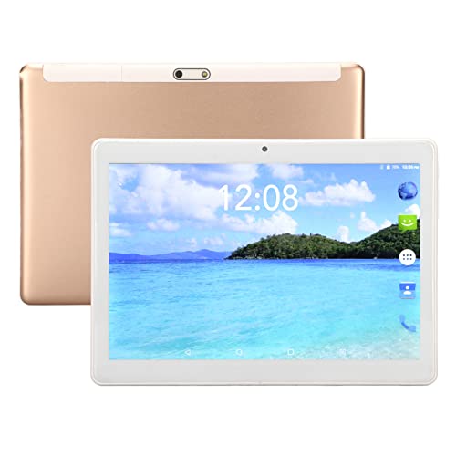 10,1-Zoll-Tablet HD für 7.0, 2 GB RAM 32 GB ROM Tablet PC, 1280 X 800 IPS-Bildschirm, Dual-SIM-Dual-Standby-Call-Tablet, 5500-mAh-Akku, Kamera 2 MP Vorne, 5 MP Hinten (EU-Stecker) von Bewinner