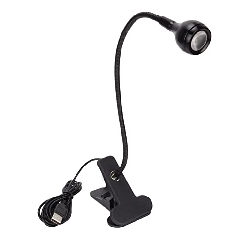3 W USB-UV-Kleber-Aushärtungslampe, Einstellbare Aluminiumlegierung, ABS-LED-Licht, UV-Lampe mit Clip-Steuerschalter, Schwanenhals für Telefonreparatur, Nagel-UV-Schwarzfarbe, Fluoreszierende Farbe von Bewinner