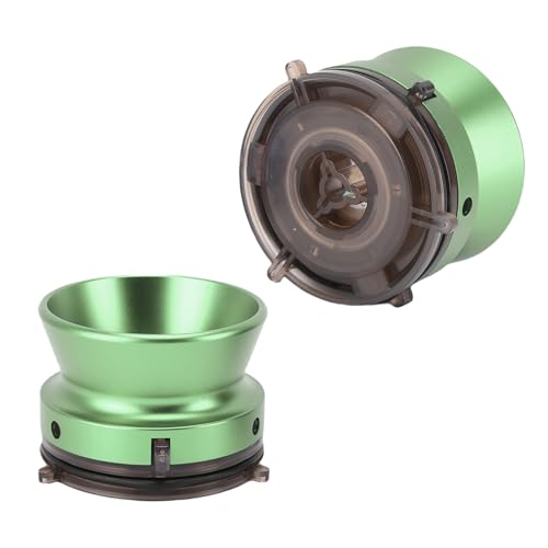 Bewinner 1 Paar NAB Rollen -Hub -Adapter, NAB -Hub -Adapter Aluminiumlegierung 1/4 10 Zoll Universal Ladegerät mit Sperre für Rollen zu Rollenkapitalrekorder Fitstader B67 (GREEN) von Bewinner