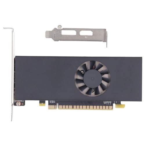 Bewinner 1050Ti 4 GB Grafikkarte – 128 Bit GDDR4 PCI Express 3.0 Grafikkarte, Computer-Video-Grafikkarten, HDMI Low Profile Slim Desktop-Gaming-Grafikkarte von Bewinner