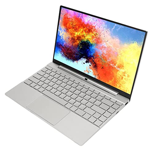 Bewinner 14-Zoll-Laptop mit 11, 1920 X 1080 FHD-IPS-Display, N5095 Quad Core, LPDDR4 6 GB RAM, Dual-Band-WiFi-Laptop mit Tastatur mit Hintergrundbeleuchtung (6+1 TB EU-Stecker) von Bewinner