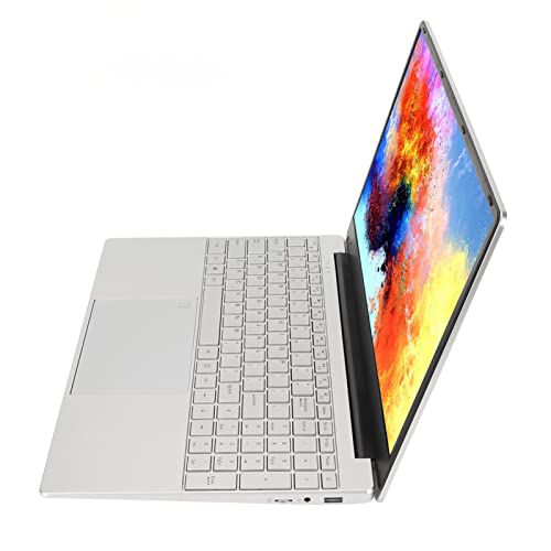 Bewinner 15,6-Zoll-Laptop, J4125 Quad-Core-Prozessor, UHD-Grafik, 1920 X 1080 IPS-Display, Window 11 LPDDR4 8 GB RAM Laptop-Computer mit Hintergrundbeleuchteter Tastatur, Fingerabdruck, von Bewinner