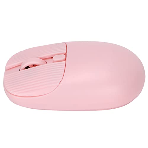 Bewinner 2,4 G Funkmaus, Tragbare -Smart-Maus mit Empfänger, Ergonomisches Design, Büro-PC-Mäuse, für Notebooks, Desktop-Computer, Spiele, Geschenke (Rosa) von Bewinner