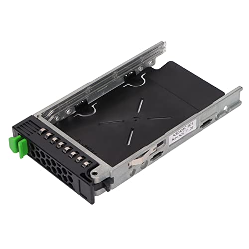 Bewinner 2,5 Zoll Festplattenfach, SAS SATA Festplattenfach Caddy für Primergy RX600 RX300 RX90, Robuster Server Festplatten Caddy aus Metall mit Schrauben für 2,5 Zoll LFF von Bewinner