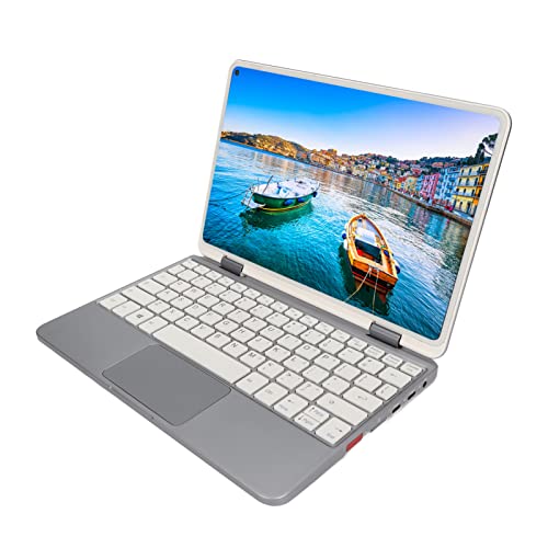Bewinner 2 in 1 Convertible Laptop 10,8 Zoll, 8 GB RAM, 512 GB SSD FHD Touchscreen Laptop mit Stylus, Tragbarer Laptop für Win 11 mit WiFi, BT, USB C für Studium, Spiel von Bewinner