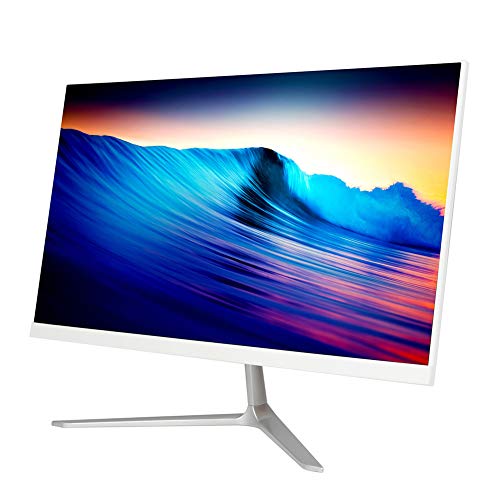 Bewinner 21,5-Zoll Ultradünn Computer, All-in-One-Desktop-Computer, Full HD 1920 X 1080P-LED-Anzeige, I7-Prozessor, 8 GB + 256 GB SSHD, Integrierte Grafik für Büro und Zuhause (K2 weiß von Bewinner