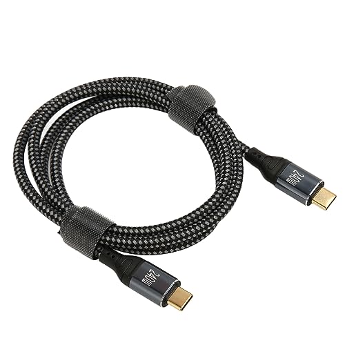 Bewinner 240 W USB C zu USB C Kabel 3,3 Fuß, 480 Mbit/s Datenübertragung, USB C Verlängerungskabel von Stecker zu Stecker, PD3.1 Schnelllade USB C Ladekabel für Laptop, Hub, Docking von Bewinner