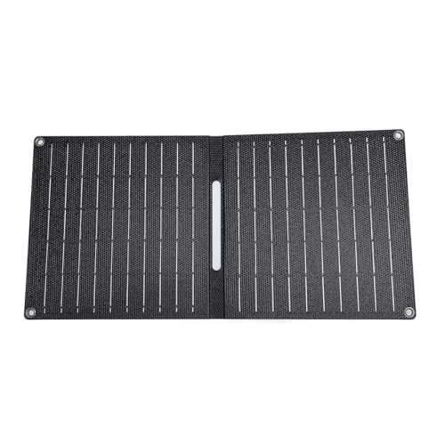 Bewinner 24W Tragbares Solarpanel, Faltbare Solarpanel -Ladegerät, 5 -V -effizientes Lade -USB- und Typ C, Monokristallines Silizium -Tragbares Klapp -Solar -Ladegerät für Camping von Bewinner