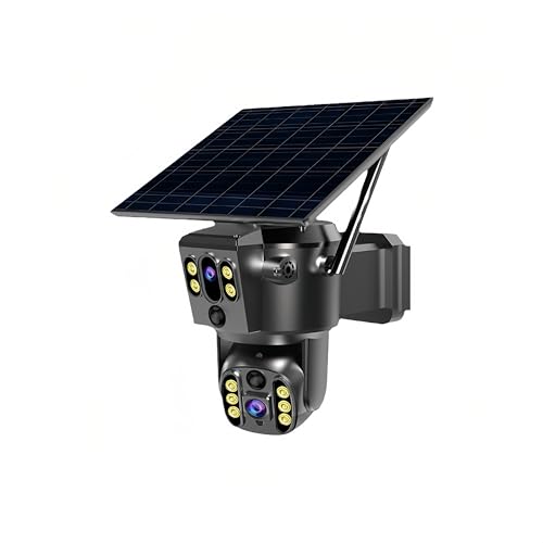 Bewinner 4K überwachungskamera Aussen Akku für Home Security, WiFi Kamera überwachung Aussen Solar/Batterie betrieben mit 360 ° Ansicht, Nachtsicht, 2-Wege-Gespräch, menschliche Erkennung Bewinner 4K überwachungskamera Aussen Akku für Home Security, WiFi Kamera überwachung Aussen Solar/Batterie betrieben mit 360 ° Ansicht, Nachtsicht, 2-Wege-Gespräch, menschliche Erkennung von Bewinner