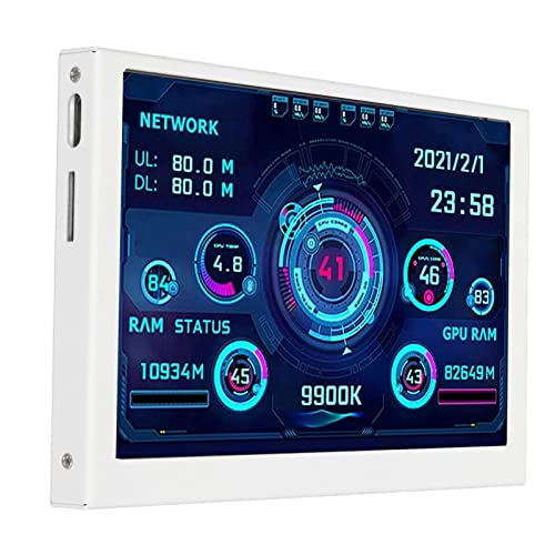 Bewinner 5 Zoll IPS USB Bildschirm, Computer Temperaturmonitor, PC Sensor Panel Anzeige, AIDA64 PC CPU HDD Datenmonitor, Computer Temperaturanzeige für Windows Bewinner 5 Zoll IPS USB Bildschirm, Computer Temperaturmonitor, PC Sensor Panel Anzeige, AIDA64 PC CPU HDD Datenmonitor, Computer Temperaturanzeige für Windows von Bewinner