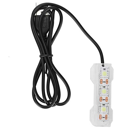 Bewinner Aquarium-LED-Licht, Kleines Aquarium-Wasserpflanzenlicht, Mini-Dekoration, Weiches LED-Aquariumlicht für Süßwasserpflanzen, Büro-Schreibtisch von Bewinner