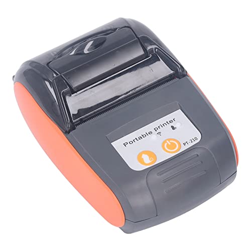 Bewinner Bluetooth-Belegdrucker, Tragbarer 58-mm-Mini-Thermo-Pos-Drucker, Persönlicher Rechnungs-POS-Belegdrucker, Mobiler Kabelloser Thermodrucker für den Restaurantverkauf Im (Mit von Bewinner