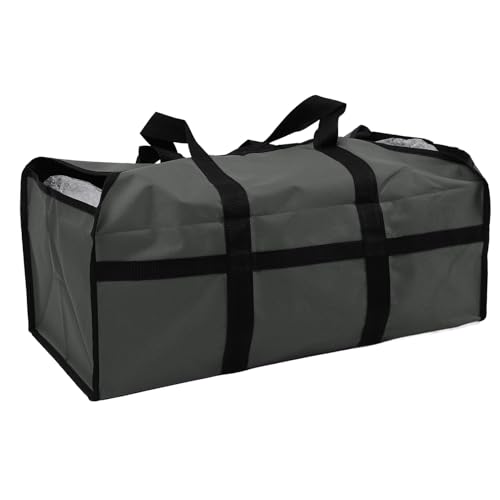 Bewinner Brennholzkorb aus 600D Oxford Stoff, Robuster Brennholzhalter mit Griffen, Tragbar für Campinggrill und Heimheizung, XL Grey Bewinner Brennholzkorb aus 600D Oxford Stoff, Robuster Brennholzhalter mit Griffen, Tragbar für Campinggrill und Heimheizung, XL Grey von Bewinner