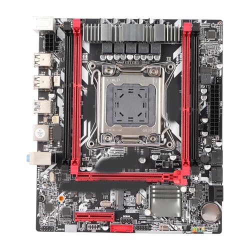 Bewinner Computer-Motherboard, Desktop-Motherboard, LGA2011-Sockel-DDR3-Motherboard, M.2 NVME PCIe, X16 8Pin 24Pin Power 2 USB3.0 4 USB2.0 M ATX-Motherboard von Bewinner