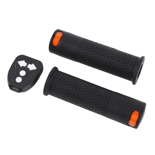 Bewinner Elektrischer Roller Wireless Blinkergriff Licht, Blindesignal für M365 Electric Scooter Gummi Gummi Gummi -Fernbedienungsschmelze Blinker Leuchte Lenker Griffe Elektrische (Black) von Bewinner