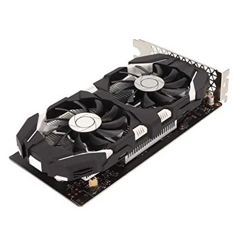 Bewinner GTX1050TI Grafikkarte, 4 GB Gaming Grafikkarte Unterstützt DirectX 12 OpenGL 4.5 PCI Express X16 3.0 Gaming Grafikkarten mit Zwei Lüftern, DVI Schnittstelle von Bewinner