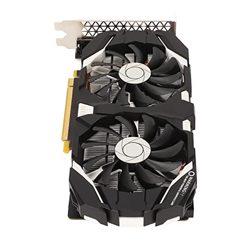 Bewinner GTX1060 GDDR5 192-Bit-PCIE-Grafikkarte, DVI-4K-HDR-Gaming-Grafikkarte, 8008-MHz-Speicherfrequenz-Computergrafikkarte, Zwei Lüfter (#2) von Bewinner