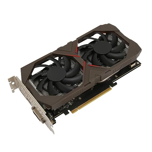 Bewinner GTX1660-Grafikkarte, 6 GB GDDR 192-Bit-Gaming-Grafikkarte, PCI Express 3.0 X16 PC-Grafikkarte, Desktop-Computer-GPU-Grafikkarte mit HDMI, DisplayPort, DVI von Bewinner