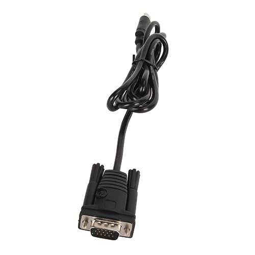 Bewinner HD auf VGA Kabel, Unidirektionaler HDMI Stecker auf VGA Stecker Konverter, 1080P HDMI auf VGA Adapter, HDCP 1.2 HD auf VGA Kabel für Laptop TV Projektor von Bewinner